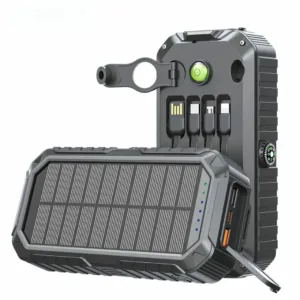 پاوربانک 22.5 وات گرین لاین مدل SOLAR MATE ظرفیت 20000 میلیآمپرساعت