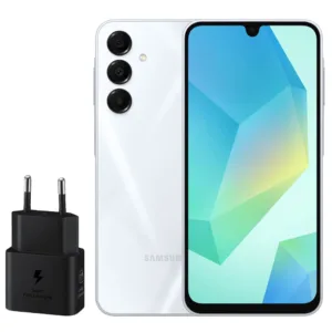 گوشی موبایل سامسونگ مدل Galaxy A16 4G دو سیم کارت ظرفیت 128 گیگابایت و رم 4 گیگابایت - ویتنام - به همراه شارژر 25 وات سامسونگ