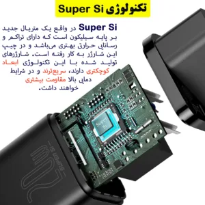 شارژر دیواری 20 وات بیسوس مدل CCCJGCE