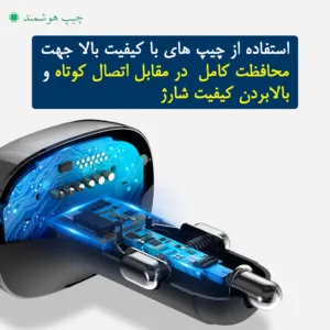 شارژر فندکی باسئوس مدل FM Transmitter