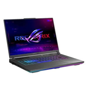 لپ‌تاپ گیمینگ 16 اینچی ایسوس مدل ROG STRIX G16 G614PP با پردازنده Ryzen 9-8940HX، کارت گرافیک GeForce RTX 5070 8GB، رم 16 گیگابایت DDR5 با فرکانس 5200 مگاهرتز، حافظه SSD با ظرفیت 1 ترابایت، نمایشگر WUXGA با نرخ نوسازی 165 هرتز، سیستم‌عامل Windows 11
