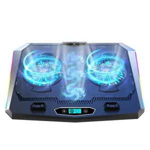 پایه خنک کننده لپ تاپ گیمینگ مدل RGB 5FAN D10 کد MOBILE STAND