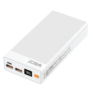 پاوربانک 22.5 وات اپی مکس مدل Weco-102 ظرفیت 20000 میلیآمپرساعت