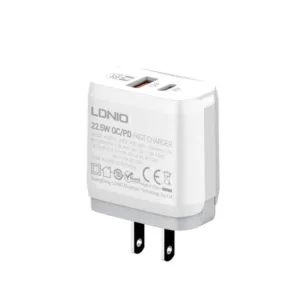 شارژر دیواری الدینیو مدل A2522C -30W به همراه کابل تبدیل USB-C