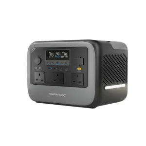 پاوراستیشن 1200 وات قابل حمل پاورولوژی مدل PWGC1200GY ظرفیت 10600 میلی‌ آمپر ساعت