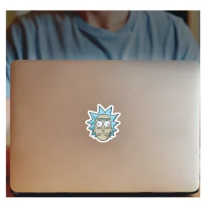 برچسب لپ تاپ طرح ریک کد 1624