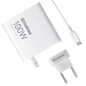 شارژر دیواری 100 وات ایمالا مدل Note 15 Pro Plus به همراه کابل تبدیل USB-A به USB-C