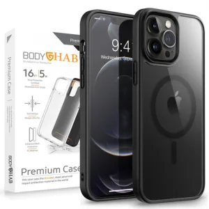 کاور بادی قاب مدل مگ سیف مناسب برای گوشی موبایل اپل iPhone 15 Promax