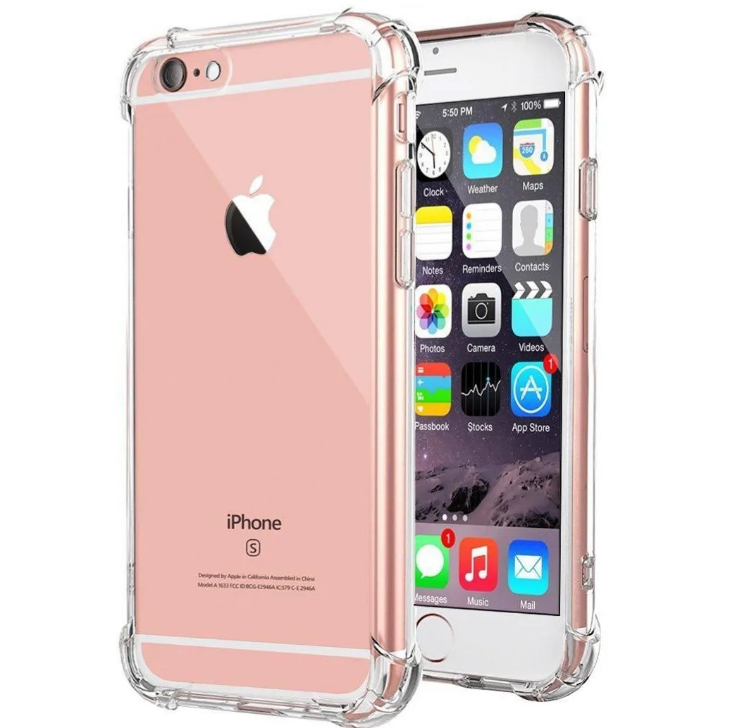 کاور مدل ژله ای کپسول دار مناسب برای گوشی موبایل اپل IPHONE 6 / 6s