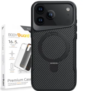 کاور بادیگارد مدل Carbon Stand مناسب برای گوشی موبایل اپل iPhone 17 Pro