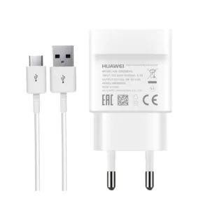 شارژر دیواری هوآوی مدل HW059200 FAST به همراه کابل تبدیل USB-C
