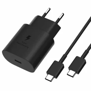 شارژر دیواری 25 وات سوموس تل مدل SAM A07 FAST Q03 به همراه کابل تبدیل USB-C