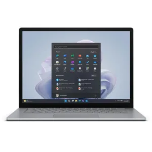 لپ‌تاپ مایکروسافت مدل Surface Laptop 5 با پردازنده Core i7-1255U، رم LPDDR5X 8GB، حافظه SSD با ظرفیت 256GB، نمایشگر لمسی 15 اینچ PixselSense، دارای نور پس‌زمینه کیبورد