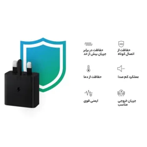 شارژر دیواری 45 وات مدل EP-TA845