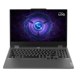 لپ‌تاپ 15.6 اینچی لنوو مدل LOQ 15IRX9 با پردازنده Core i7-13650HX، گرافیک GeForce RTX 3050 با حافظه 6 گیگابایت، رم 16 گیگابایت DDR5، حافظه SSD با ظرفیت 512 گیگابایت و نمایشگر Full HD با نرخ نوسازی 144 هرتز