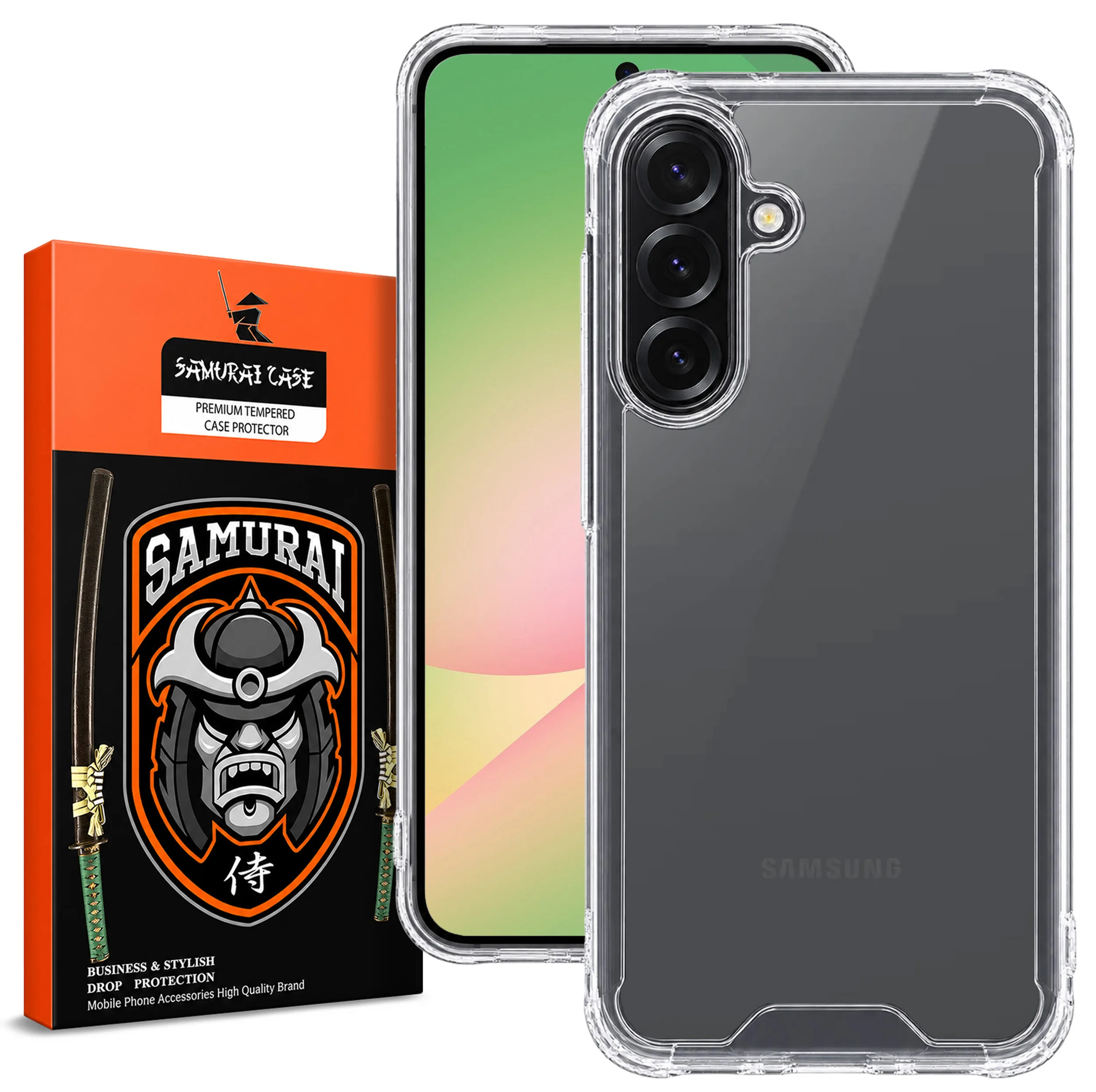 کاور سامورایی مدل onyx مناسب برای گوشی موبایل سامسونگ Galaxy A56