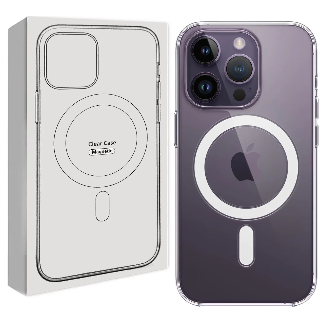 کاور مگ سیف مدل MS-14 مناسب برای گوشی موبایل اپل iPhone 14 Pro Max
