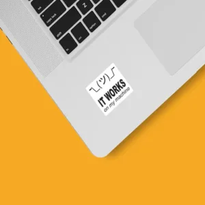 استیکر لپ تاپ توییجین و موییجین طرح برنامه نویسی کد 04 مجموعه 10 عددی