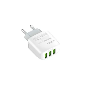 شارژر دیواری 17 وات الدینیو مدل A3312 به همراه کابل تبدیل USB-C