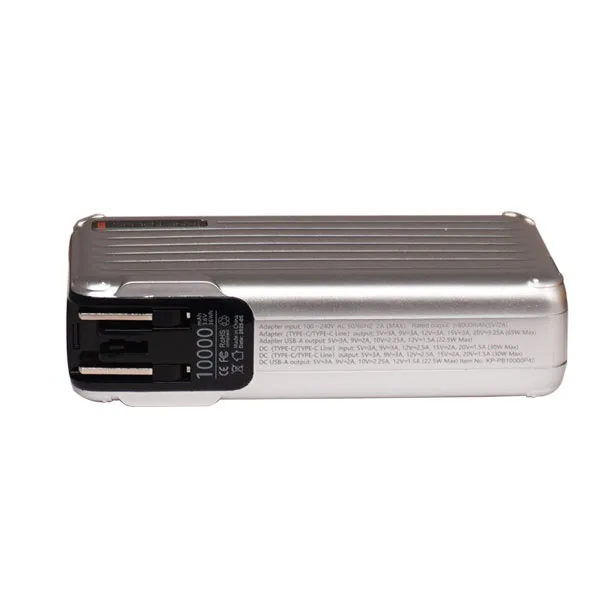 پاوربانک کی نت پلاس مدل KP-PB10000P40 ظرفیت 10000 میلی آمپر ساعت