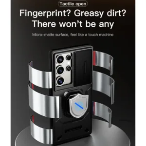 کاور سامورایی مدل Shockproof مناسب برای گوشی موبایل سامسونگ Galaxy S25 Ultra