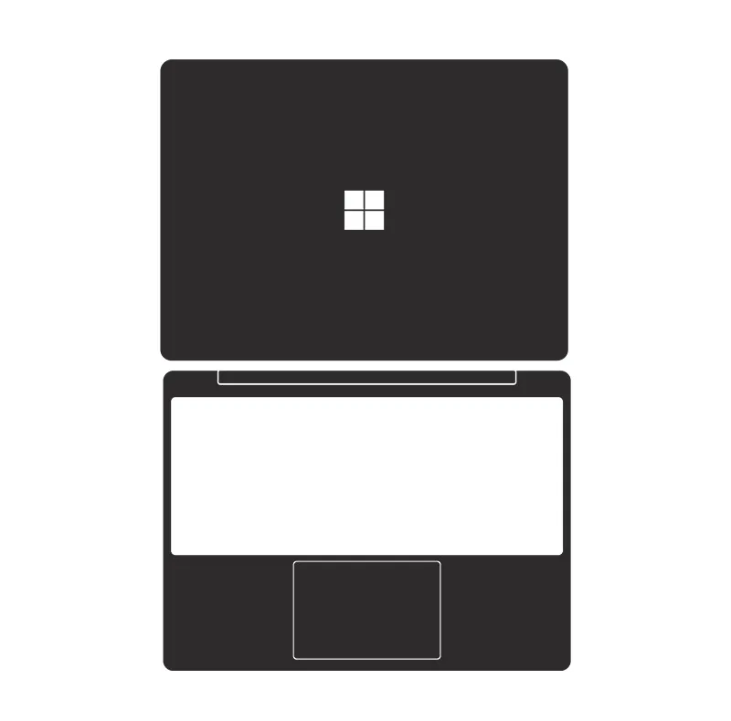 برچسب محافظ توییجین و موییجین مدل blk کد 01 مناسب برای لپ تاپ ماکروسافت surface laptop go 3