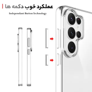 کاور سامورایی مدل Space مناسب برای گوشی موبایل سامسونگ Galaxy S26 Ultra