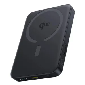 پاوربانک بی‌سیم 22.5 وات بیسوس مدل EnerFill FM12 Qi2 Magnetic ظرفیت 10000 میلی‌آمپرساعت به همراه کابل USB-C