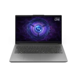 لپ‌تاپ لنوو مدل LOQ 15IAX9E با پردازنده Core i5-12450HX و گرافیک RTX2050 4GB، رم DDR5 16GB با فرکانس 4800MHz، حافظه SSD با ظرفیت 512GB، نمایشگر 15.6 اینچ IPS با وضوح Full HD و نرخ به‌روزرسانی 144Hz، دارای نور پس‌زمینه کیبورد