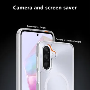 کاور گوف مدل Clear مناسب برای گوشی موبایل سامسونگ Galaxy A56