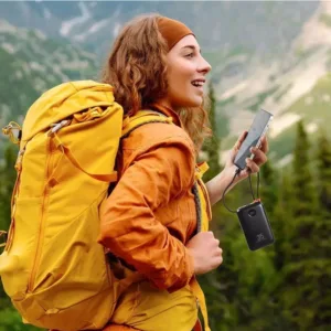پاوربانک ۳۵ وات وگر مدل K2 ظرفیت ۲۰۰۰۰۰ میلیآمپرساعت