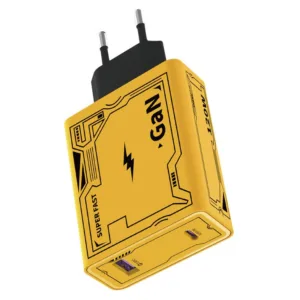 شارژر دیواری 120 وات مدل HX111-A+C به همراه کابل تبدیل USB / USB-C به لایتنینگ / USB-C