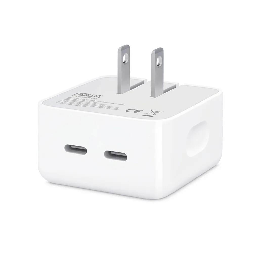 شارژر دیواری 20 وات نیبیوا مدل apple iphone 2port 35W