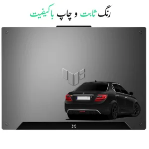 استیکر لپتاب طرح ماشین دنا پلاس کد 1404