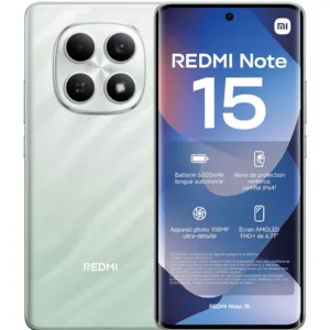 گوشی موبایل شیائومی مدل Redmi Note 15 4G دو سیم کارت ظرفیت 256 گیگابایت و رم 8 گیگابایت