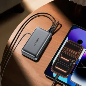 پاوربانک 45 وات ایس فست مدل M34 ظرفیت 20000 میلی‌آمپرساعت به همراه کابل USB-C