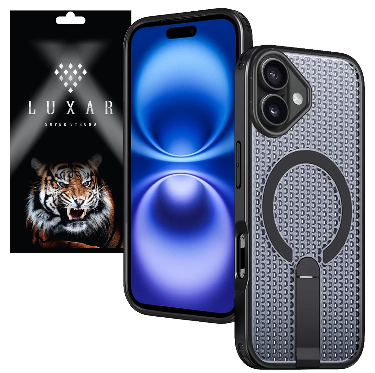 کاور لوکسار مدل ip16 _AirMag مناسب برای گوشی موبایل اپل iPhone 16