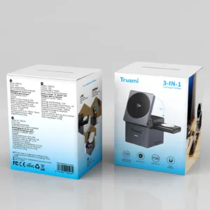 داک شارژر بیسیم 15وات سه کاره تراسمی مدل CD02-01