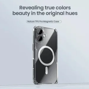 کاور نیلکین مدل Nature TPU Pro Magnetic مناسب برای گوشی موبایل اپل iPhone 17