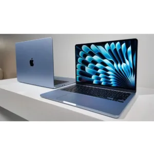 لپ‌تاپ 13.6 اینچی اپل مدل MacBook Air MDHH4 2026 LLA با پردازنده M5، رم 16 گیگابایت، حافظه SSD با ظرفیت 512 گیگابایت، نمایشگر Liquid Retina با رزولوشن 2560×1664، شارژدهی تا 18 ساعت، پشتیبانی از Wi-Fi 7 و Touch ID