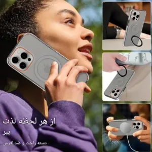 کاور مدل مگ سیف هولدر دار مناسب برای گوشی موبایل اپل آیفون IPHONE 13/14