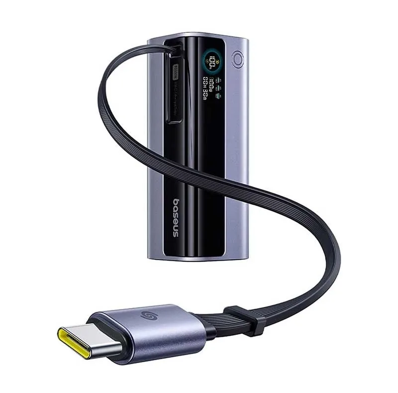 پاوربانک 145 وات بیسوس مدل EnerGeek GR11 ظرفیت 10000 میلی‌آمپرساعت