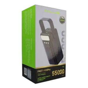 پاوربانک 22.5 وات کالوس مدل fast-h55 pro ظرفیت 55000 میلیآمپرساعت