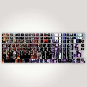 برچسب حروف فارسی کیبورد مدل Gaming کد K-112