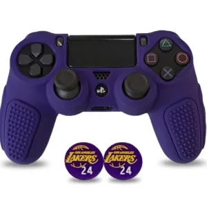 محافظ دسته پلی استیشن ۴ مدل Anti slip PS4417 به همراه روکش آنالوگ