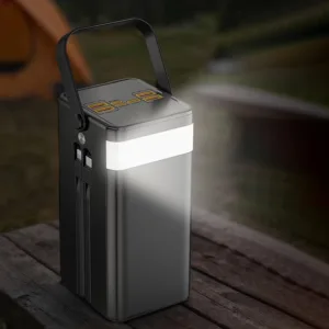 پاوربانک گرین لاین مدل GL-PX50 ظرفیت 60000 میلی‌آمپر ساعت به همراه پنل خورشیدی