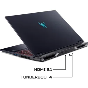 لپ تاپ 16 اینچی ایسر مدل Predator Helios Neo 16 AI PHN16-73-97BP-Core Ultra 9 275HX-16GB DDR5 6400MHz-1TB SSD-RTX5060 8GB-WQXGA 180Hz