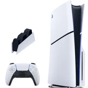 کنسول بازی سونی مدل PlayStation 5 Slim ظرفیت یک ترابایت ریجن 2016A اروپا به همراه پایه شارژر