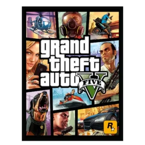 استیکر لپ تاپ کالامیکس طرح بازی جی تی ای مدل gta v