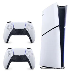 کنسول بازی سونی مدل PlayStation 5 Slim Digital Edition ظرفیت یک ترابایت ریجن 2016B اروپا به همراه دسته اضافه